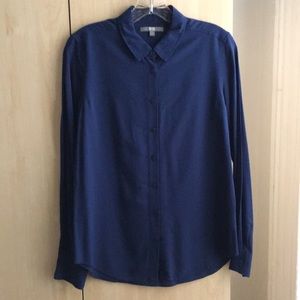 UNIQLO rayon/ poly blouse sz S